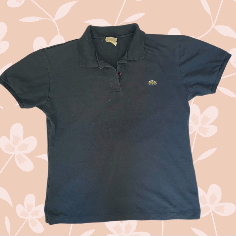 Dark Grey Lactoste women’s polo